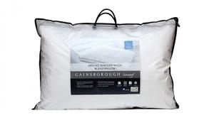 Gainsborough Luxury Deluxe Sustans Wool Standard Pillow