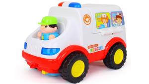 Hola Toys Light Learning Ambulance