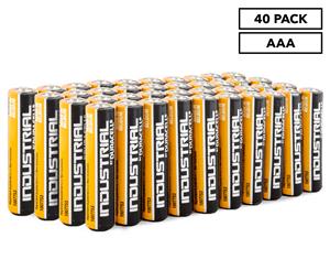 Industrial by Duracell AAA Alkaline Batteries 40-Pack