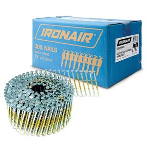 Ironair 57x2 .5mm Galv Coil Nails Box 9000 ICSPWEG5715