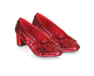 Judy (Red Sequin) Wizard Of Oz Dorothy Red Child Shoes