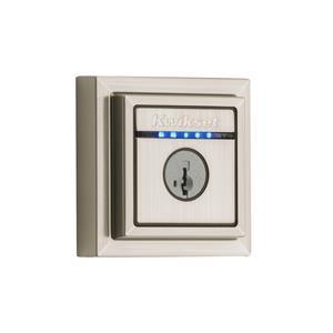 Kwikset Kevo Satin Nickle Contemporary Connected Electronic Deadbolt