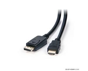 Laser 5m DisplayPort to HDMI Cable with 4K Support Male to Male