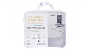 Luxury Bedding Company Sherpa Queen Electric Blanket