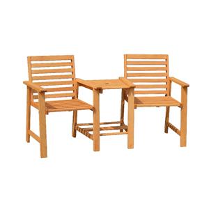Marquee Jack And Jill 2 Seater Timber Bench
