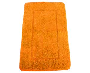 Mayfair Cashmere Touch Ultimate Microfibre Bath Mat (Orange) - BR358