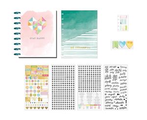 Me & My Big Ideas Create 365 Planner Box Kit Stay Happy