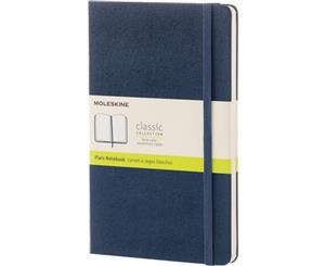 Moleskine Classic L Hard Cover Notebook (Sapphir) - PF2954