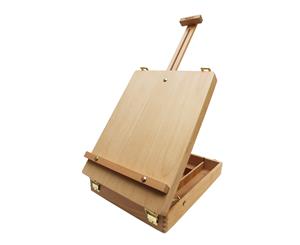 Mont Marte Desk Easel - Medium Tabletop Box Style Beech wood