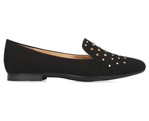 Naturalizer Women's Emiline Loafer Shoes - Black Velvet