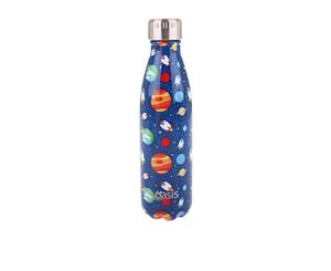 Oasis Double Wall Insulated Drink Bottle 500ml Outer Space