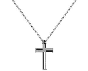 Police mens Stainless steel pendant necklace PJ.26479PSB-01