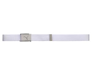 Puma Reversible Web Golf Mens Belt - Bright White