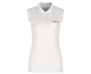 Regatta Great Outdoors Womens/Ladies Tima Sleeveless Polo Vest (White) - RG1936