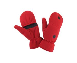 Result Unisex Winter Essentials Palmgrip Glove-Mitt (Red) - BC3059