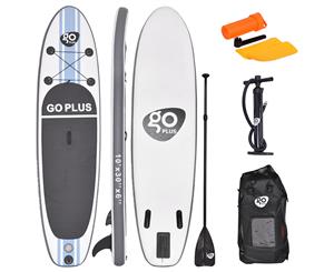 SALE Costway 10' Inflatable Stand Up Paddle Board SUP Kayak Surf Board Adjustable w/Bag