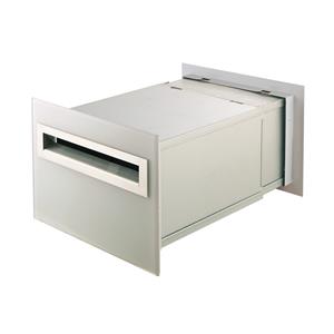 Sandleford Frosted Glass Chalice Brick Insert Letterbox