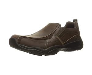 Skechers Mens Larson Berto Slip On Shoes (Dark Brown) - FS4227
