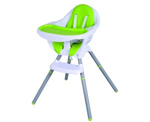 Star Kidz Ossa 2in1 HiLo High Chair - Green