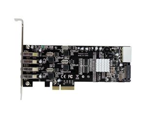 StarTech 4Port PCIe USB 3.0 Controller Card w/ 4 Independent Channels