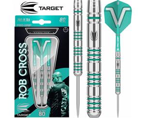 Target - Rob Cross 80 Series Darts - Steel Tip - 80% Tungsten - 22g 24g