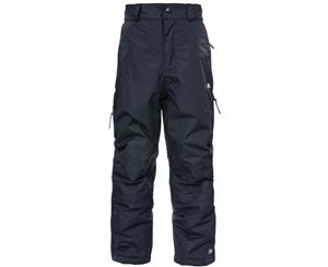 Trespass Kids Unisex Marvelous Ski Pants With Detachable Braces (Black) - TP983