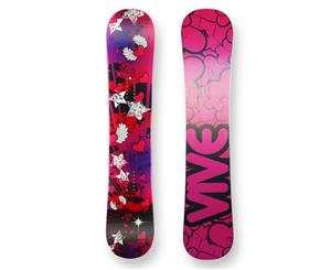 Vive Snowboard Flying Hearts Camber Capped 138cm