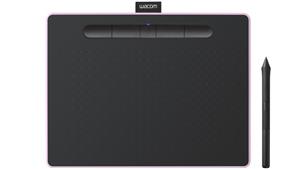 Wacom Intuos Comfort Plus Medium Creative Pen Tablet with Bluetooth - Berry