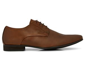 Windsor Smith Men's Bently Leather Lace-Up Dress Shoes - Whisky