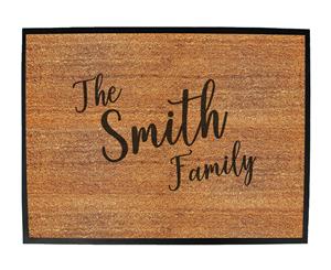 the family smith - Funny Novelty Birthday doormat floor mat floormat