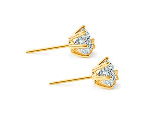 18K Yellow Gold Plated Bella Earrings featuring SWAROVSKI Crystals
