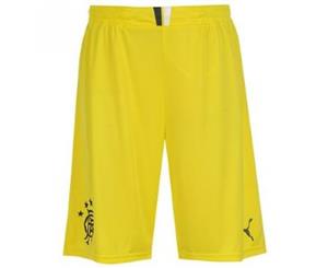 2013-14 Rangers Home Goalkeeper Shorts (Yellow) - Kids