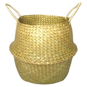 37 x 37 x 31cm Seagrass Belly Basket