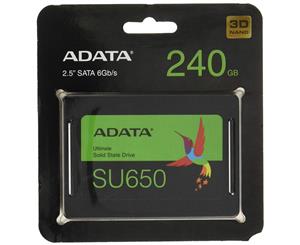 ADATA Ultimate SU650 internal solid state drive 2.5" 240 GB Serial ATA III SLC