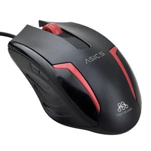 ALCATROZ ASIC 5 (Black Red) USB Optical Mouse