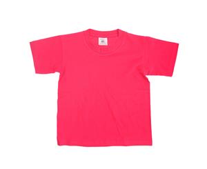 B&C Kids/Childrens Exact 150 Short Sleeved T-Shirt (Light Navy) - BC1286