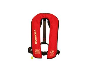 Burke Lifejacket Red Automatic Inflatable 150N Pfd1 As4758.01