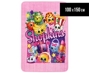 Castle Kids 100x150cm Shopkins Rug - Pink/Multi