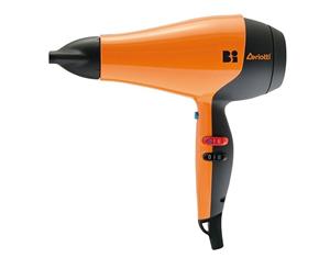 Ceriotti Bi Professional Hair Dryer Made in Italy Orange Bonus Thermal Brush