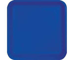 Cobalt Blue 23cm Square Dinner Plates 18pk