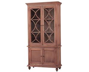 Country Cottage Display Cabinet Natural