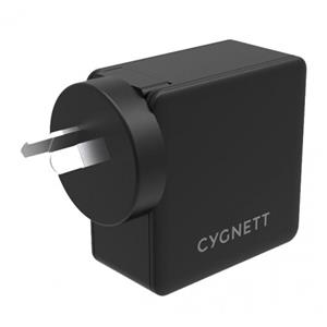 Cygnett - CY2411PDWCH - Dual USB-C & USB-A PD Travel Wall Charger