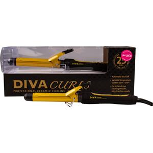 DIVA Curling Iron Ceramic & Far-infrared 25mm Professional Curler