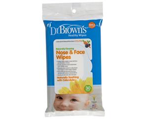 Dr Brown's Natural Nose and Face Wipes