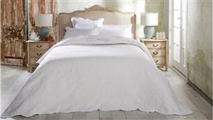 Esther Ivory Bedspread Set - Double