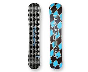 Five Forty Snowboard Reverse And White Flat Sidewall 154cm - Black