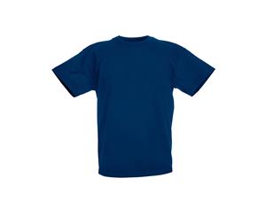 Fruit Of The Loom Childrens/Teens Original Short Sleeve T-Shirt (Navy) - RW4730