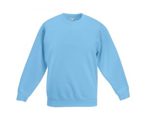 Fruit Of The Loom Kids Unisex Premium 70/30 Sweatshirt (Sky Blue) - RW3304