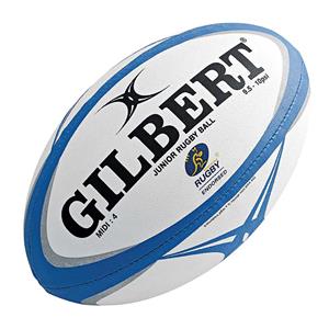 Gilbert Zenon Pathways Midi Rugby Union Ball White / Blue 4