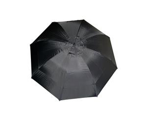 GustBuster Pro Series Gold Umbrella 62 Inch Black